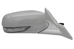2009-2014 Acura TL Side View Mirror Painted (OEM) Orchid White Pearl (NH788P) 76200TK4A01ZD AC1321113