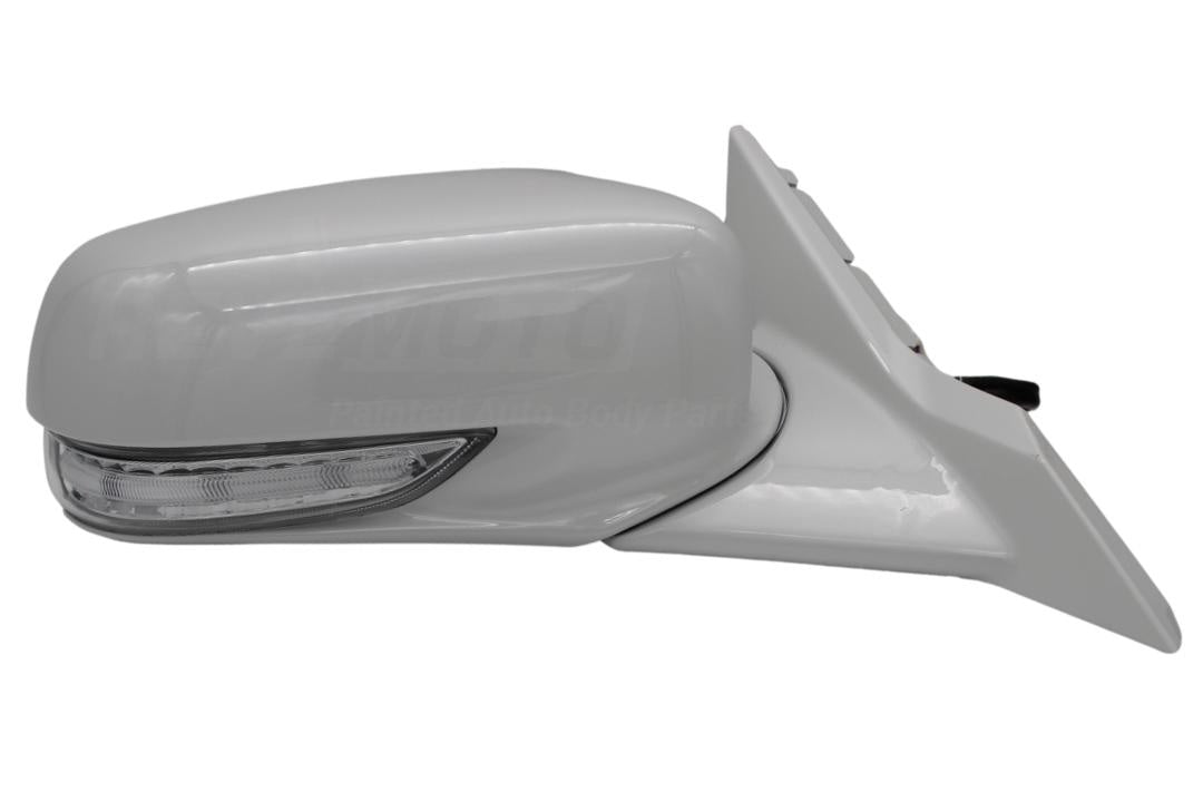 2009-2014 Acura TL Side View Mirror Painted (Aftermarket) Orchid White Pearl (NH788P) 76200TK4A01ZD AC1321113