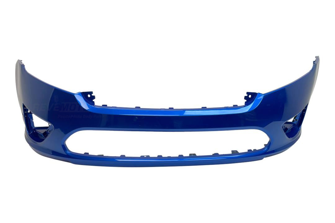 2010-2012 Ford Fusion : Front Bumper Painted Blue Flame Metallic (SZ) | 2011-2012 / (Aftermarket) For All Models including Hybrid AE5Z17D957BAPTM