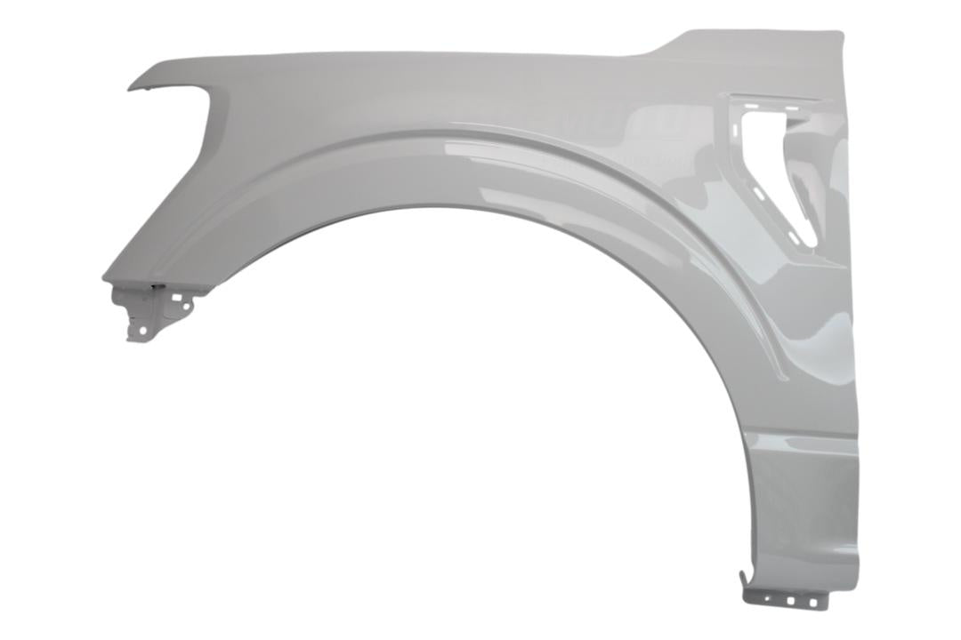 Painted Fender for 2021-2024 Ford F150 Star White Pearl (AZ) ML3Z16006A ReveMoto Painted Auto Body Parts Replacement