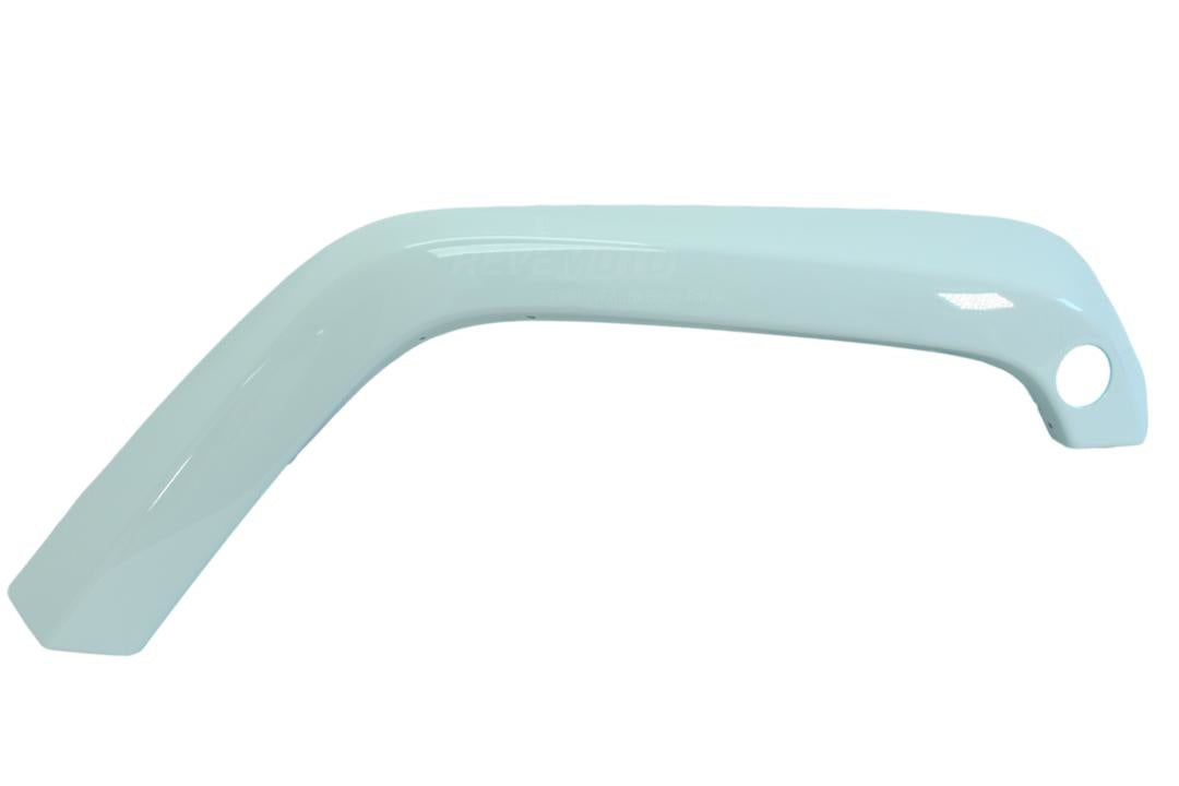 Painted Front Fender Flare for 2018 Jeep Wrangler JK (Passenger-Side) Bright White (PW7) 5KC86TZZAJ