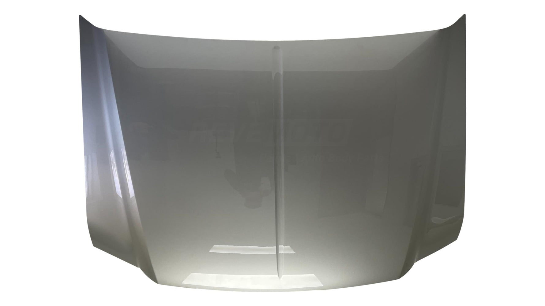 24968 - 2000-2007 Ford F550 Hood Painted Silver Metallic (YN) 4C3Z16612AA FO1230206/FO1230190