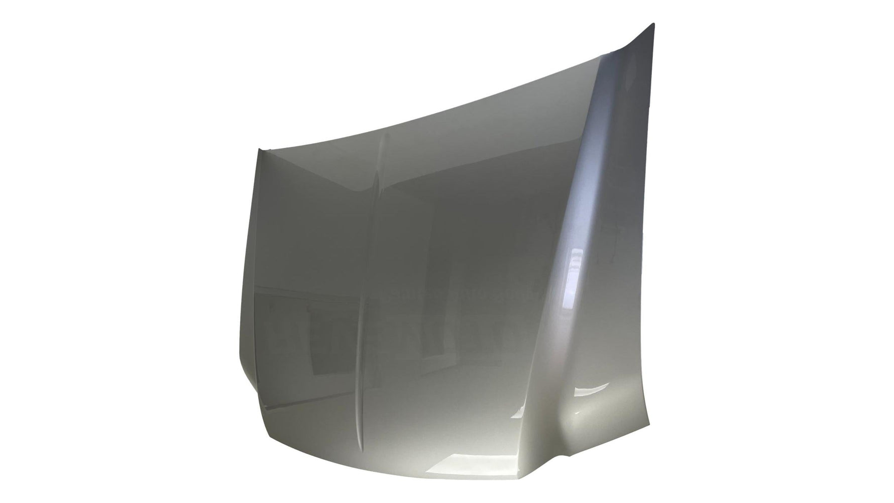 24968 - 2000-2007 Ford F550 Hood Painted Silver Metallic (YN) 4C3Z16612AA FO1230206/FO1230190