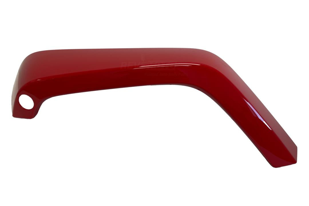 Painted Front Fender Flare for 2007-2017 Jeep Wrangler (Set of Four) Firecracker Red (PRC) 5KC87TZZAJ CH1268108