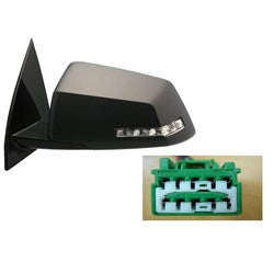 2009-2017 GMC Acadia Side View Mirror Painted (OEM | WITHOUT: Power Folding)