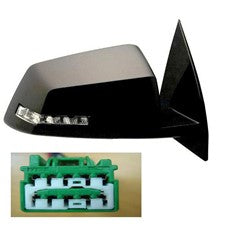2009-2017 GMC Acadia : Side View Mirror Painted (OEM | WITHOUT: Power Folding)