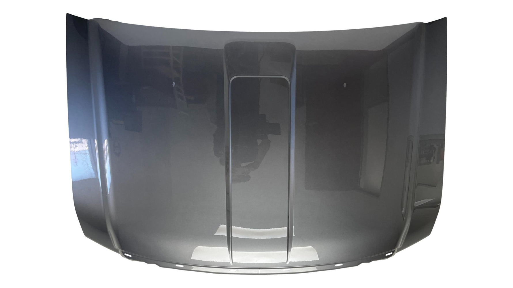 26017 - 2008-2010 Ford F350 Hood Painted Sterling Gray Metallic (UJ) 8C3Z16612A FO1230268