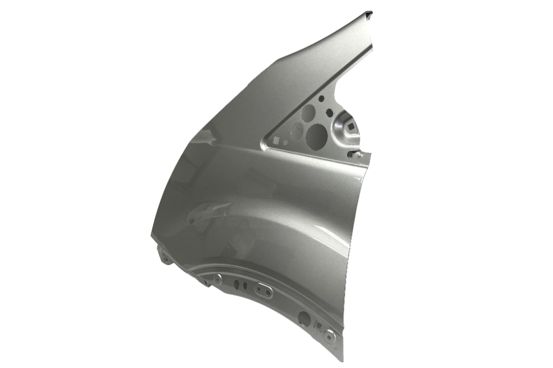 2015-2023 Ford Transit 150 Fender Painted Left, Driver-Side Ingot Silver Metallic (UX) CK4Z16006A FO1240294