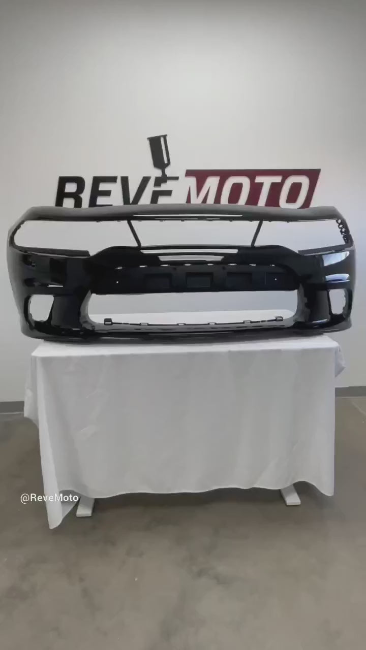 2015-2023 Dodge Charger Front Bumper Fire Review - ReveMoto Painted Front Bumper Replacement