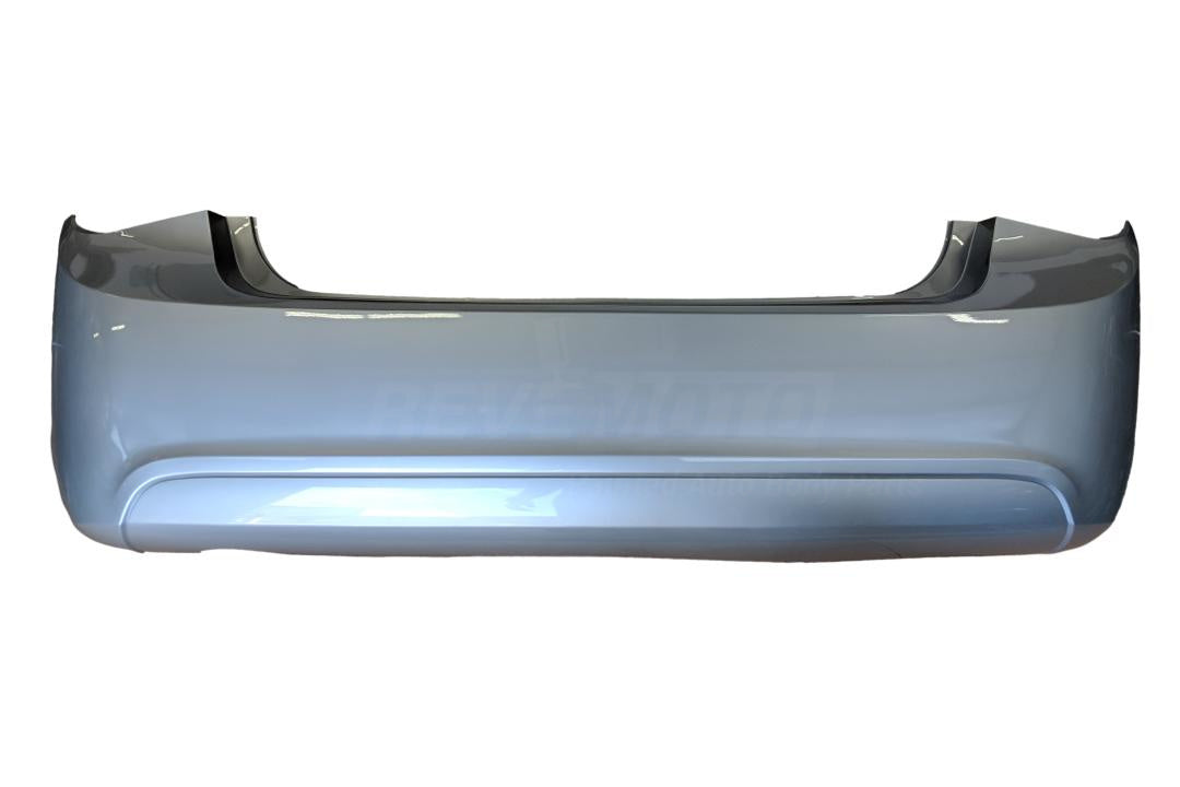 2011-2016 Chevrolet Cruze Rear Bumper Painted (Aftermarket) Switchblade Silver Metallic (WA636R) WITHOUT: Park Assist Sensor Holes, RS Package, Side Detection, Reverse Sensor 95016694