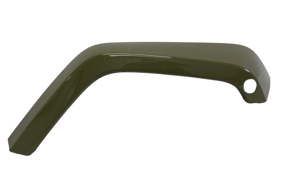 Painted Front Fender Flare for 2018 Jeep Wrangler JK (Passenger-Side) 5KC86TZZAJ Commando (PGH)