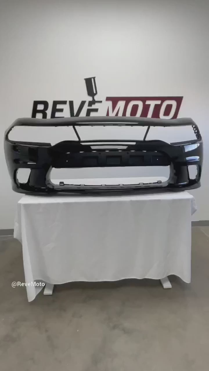2015-2023 Dodge Charger Front Bumper Fire Review - ReveMoto Painted Front Bumper Replacement
