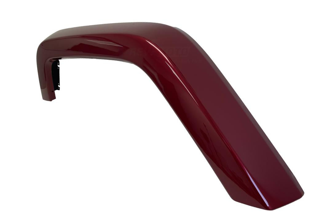 Painted Rear Fender Flare for 2018 Jeep Wrangler JK (Passenger-Side) Deep Cherry Red Crystal Pearl (PRP) 5KC84TZZAG Replaced by: 5KC84TZZAH 