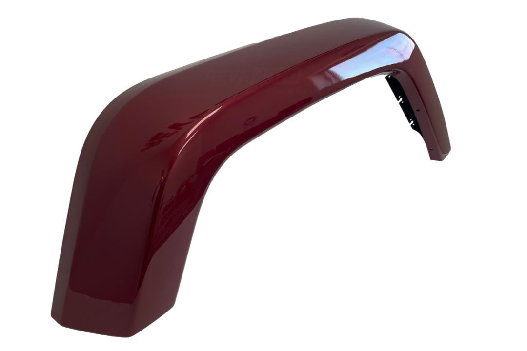 Painted Rear Fender Flare for 2018 Jeep Wrangler JK (Passenger-Side) Deep Cherry Red Crystal Pearl (PRP) 5KC84TZZAG Replaced by: 5KC84TZZAH 