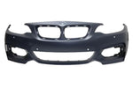 2017-2021 BMW 2-Series Front Bumper Painted WITH: M-Package, Park Distance Sensor Holes, Park Assist Sensor Holes | WITHOUT: Head Light Washer Holes 51118058099