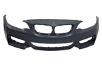 2017-2021 BMW 2-Series Front Bumper Painted  WITH: M-Package | WITHOUT: Park Assist Sensor Holes, Park Distance Sensor Holes, Head Light Washer Holes 51118058100