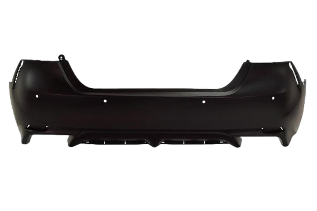 2018-2020 Toyota Camry Rear Bumper Painted (XSE/SE/TRD Models | WITH: Park Assist Sensor Holes)