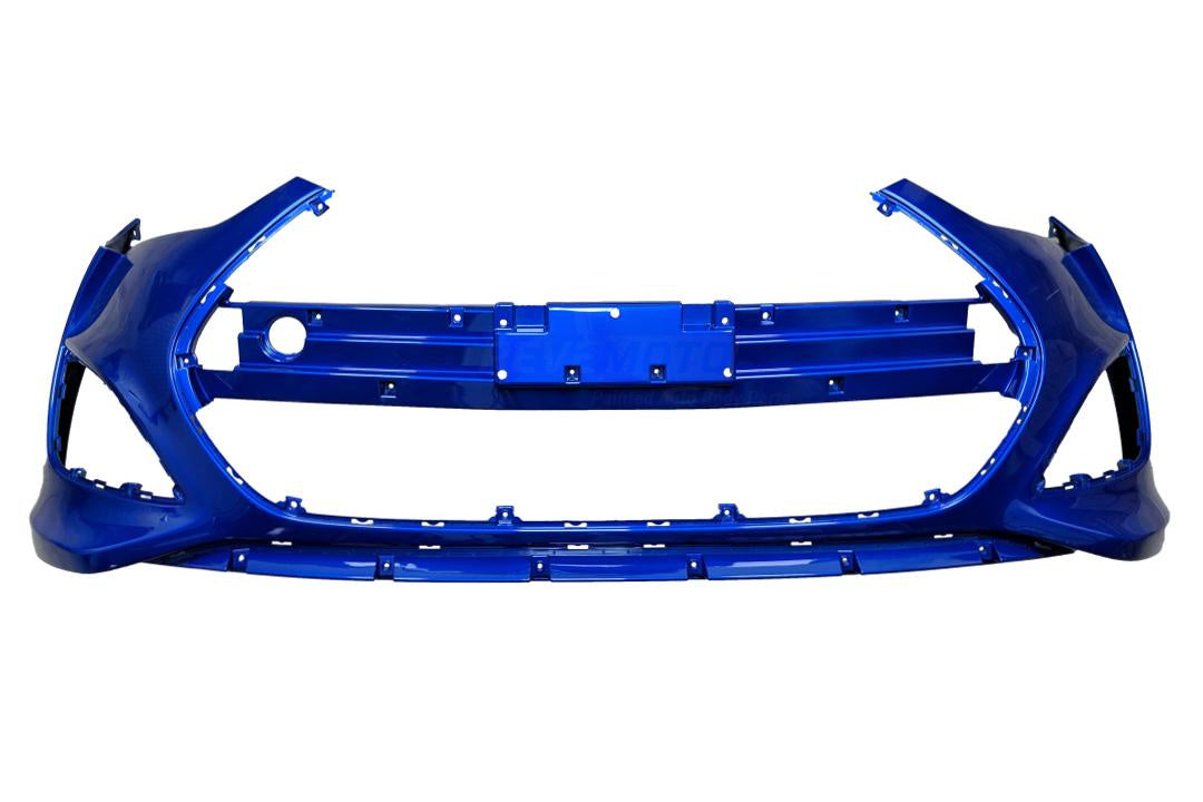 2013-2017 Hyundai Veloster Front Bumper Painted (WITH: Turbo)  Vitamin C Metallic R9A 865112V500