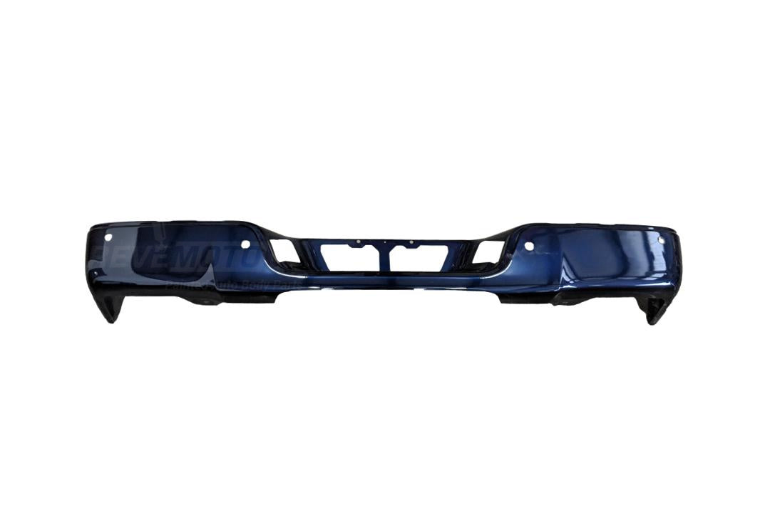 2007-2013 Toyota Tundra Rear Bumper Painted Nautical Blue Metallic (8S6) WITH: Parking Sensors 521510C070