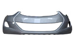 2011-2013 Hyundai Elantra Front Bumper Painted Radiant Silver Metallic (SM) USA Built Sedan 865113Y00