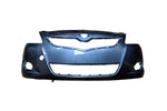 2007-2012 Toyota Yaris Front Bumper Cover Painted Pacific Blue Metallic (8R3) WITH/WITHOUT Fog Light Holes WITHOUT Spoiler Holes 5211952934