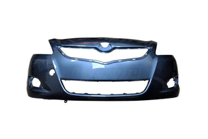 2007-2012 Toyota Yaris Front Bumper Cover Painted Pacific Blue Metallic (8R3) WITH/WITHOUT Fog Light Holes WITHOUT Spoiler Holes 5211952934