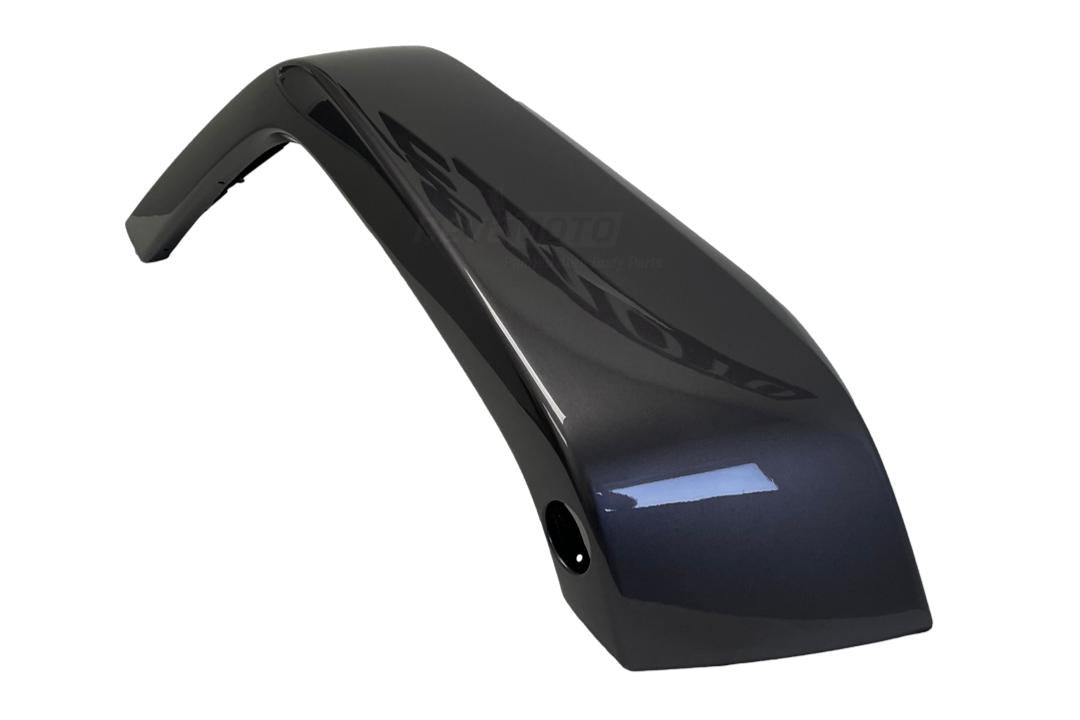 Painted Front Fender Flare for 2007-2017 Jeep Wrangler (OEM | Passenger-Side) Granite Crystal Metallic (PAU) 5KC86TZZAJ