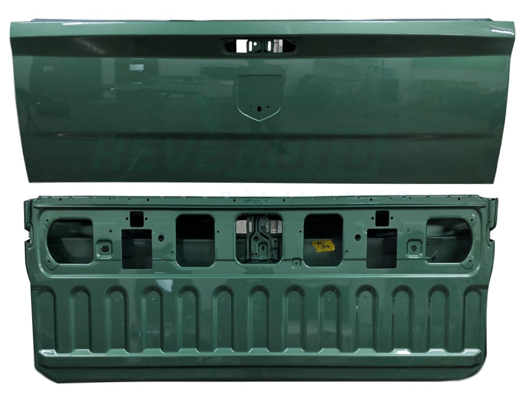 2011 Dodge Ram Tailgate, Fits 1500, 2500, 3500, PaintedDeep Forest Green Pearl (PGT)