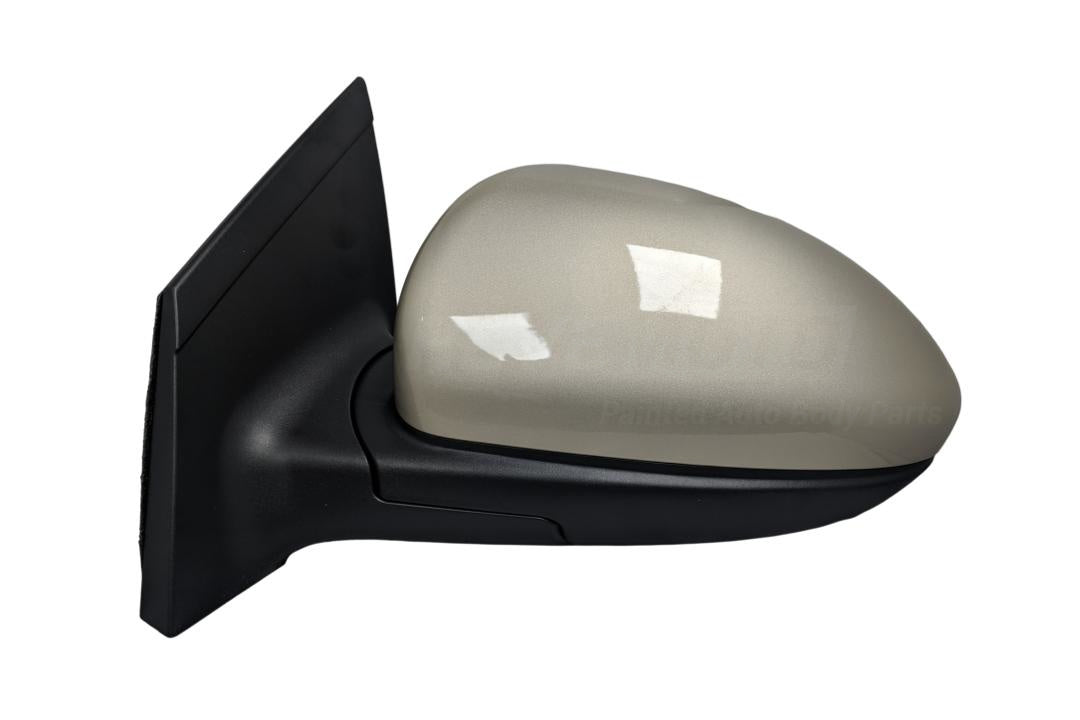 2014 Chevrolet Cruze Side View Mirror Painted Champagne Silver Metallic (WA102V) WITH: Power, Manual Folding | WITHOUT: Heat 19258657 (Left, Driver-Side)