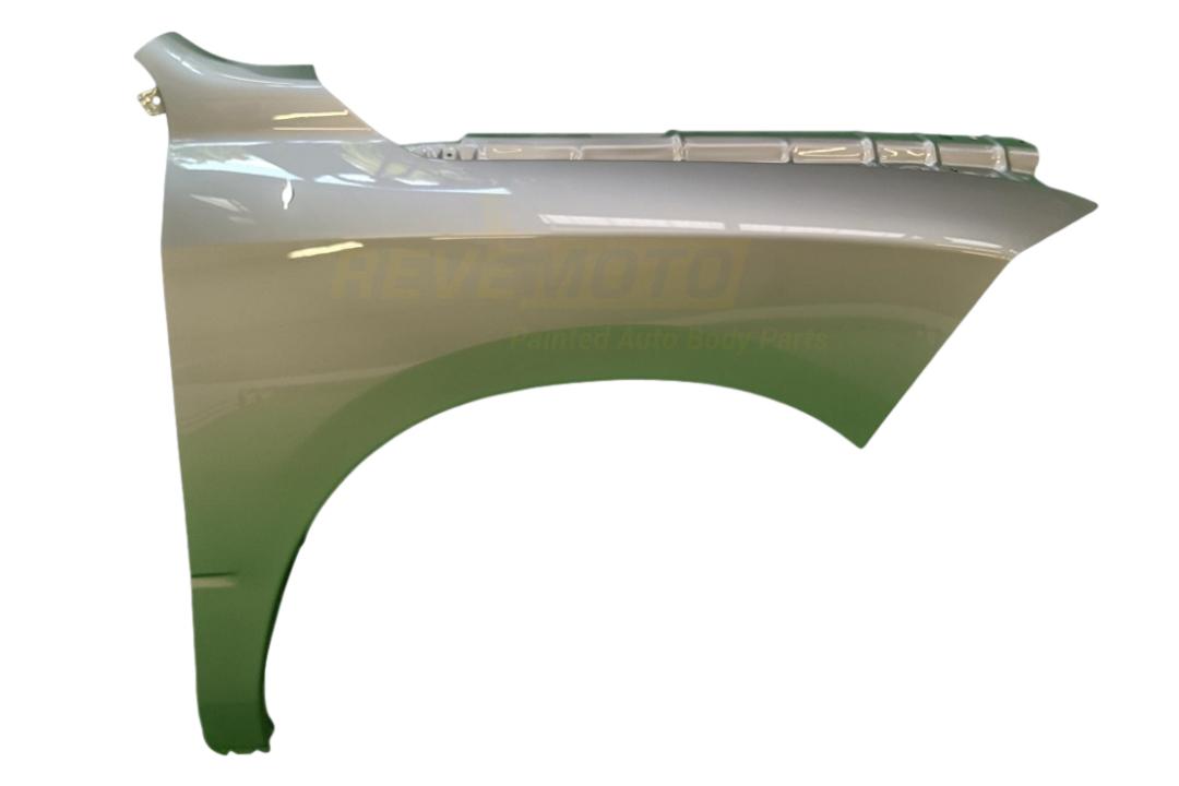 2009-2021 Dodge Ram Fender Painted (Aftermarket | 1500/2500/3500 Models)_WITHOUT: Molding, Fender Flare Holes_Right, Passenger-Side_Bright_Silver_Metallic_PS2_ 68054338AI_ CH1241269