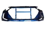 2017-2018 Hyundai Elantra Front Bumper Painted (US Built) Lakeside Blue Metallic (VU) 86510F3000 HY1000215 ReveMoto Painted Auto Parts Replacement