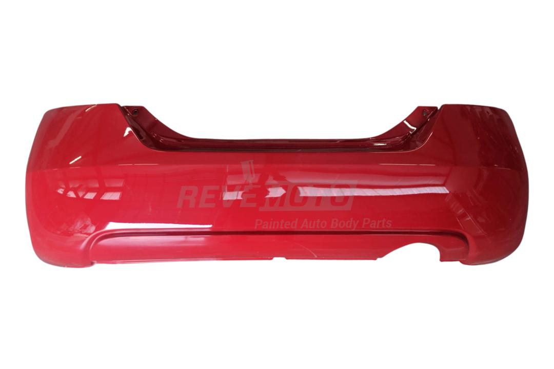 2006-2011 Honda Civic Rear Bumper Painted_Coupe_Rallye Red_R513_ 04715SVAA90ZZ_ HO1100234