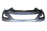 2014-2016 Hyundai Elantra Front Bumper Painted Harbor Gray Metallic (P3) Sedan USA Built WITHOUT: Tow Hook Hole 865113Y500