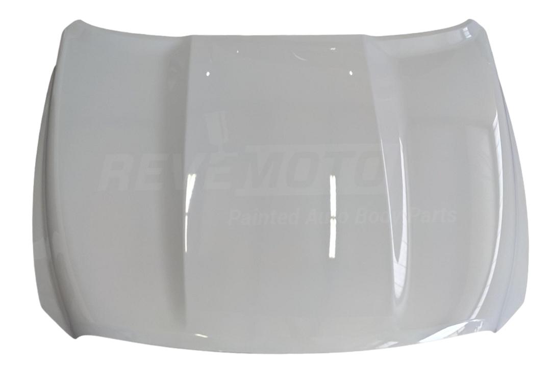 2011-2018 Ram  Hood Painted (1500 Model | WITHOUT: Hood Scoop | Aluminum)  Bright White PW7() 68160234AD CH1230275