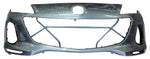 2013 Mazda Mazda 3 Front Bumper, Sedan, 4 Door, 2.0 Liter, Painted Dolphin Gray Mica (39T)