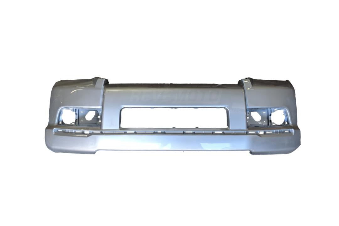 2010-2013 Toyota 4Runner Front Bumper Cover Painted Classic Silver Metallic (1F7) Limited,SR5 Models WITH Chrome Trim Holes, Spoiler Holes, Appearance (Type 2) 5211935909