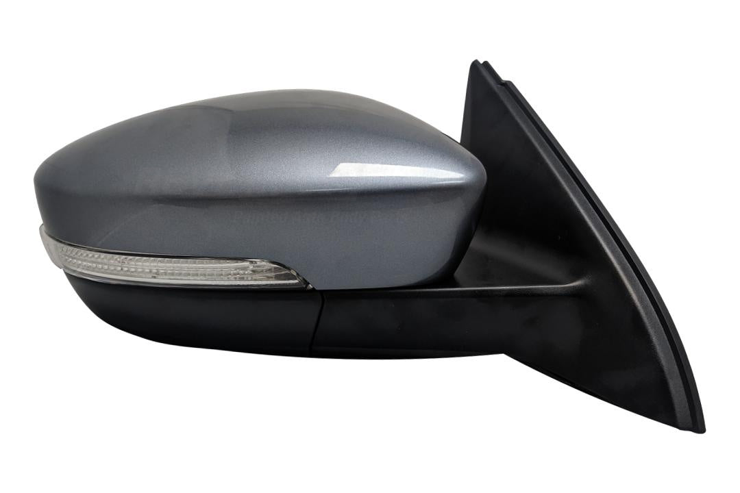 2013-2018 Volkswagen Jetta Side View Mirror Painted Passenger-Side Platinum Gray Metallic (LD7X) 5C7857508AE VW1321146