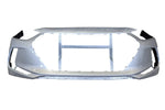 2017-2018 Hyundai Elantra Front Bumper Painted (US Built) Platinum Silver Metallic (Y8) 86510F3000 HY1000215 ReveMoto Painted Auto Parts Replacement