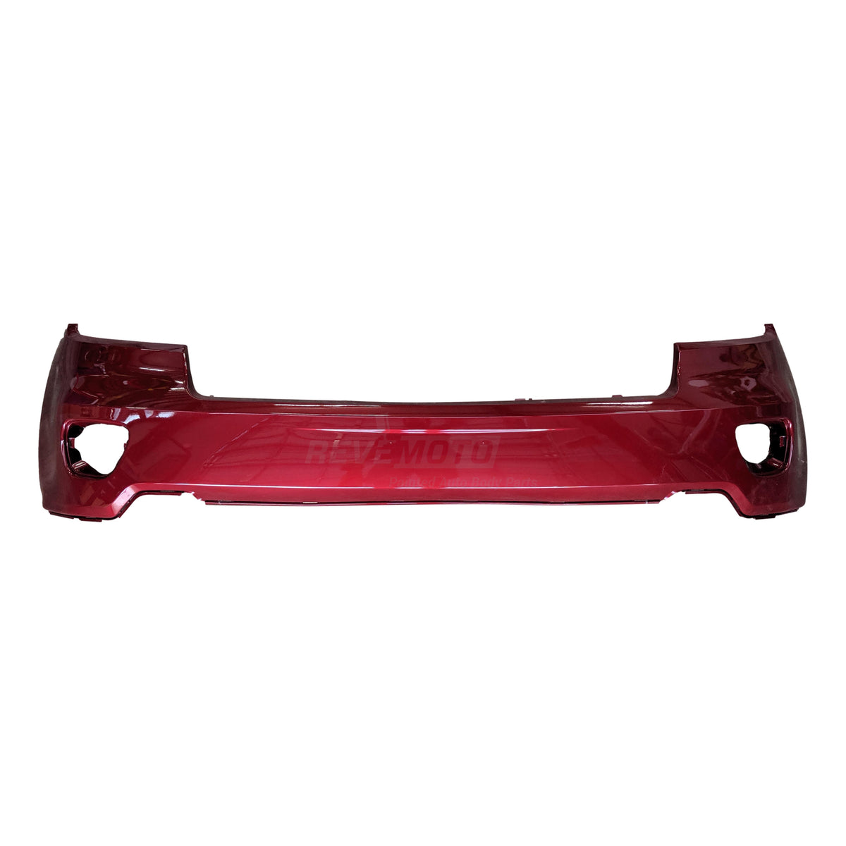 2012 Jeep Grand Cherokee Front Bumper (With Fog Light Holes, Without Head Light Washer Holes, Without Park Assist Sensor Holes) Painted Deep Cherry Red Crystal Pearl (PRP) 68078268AB-CH1000979
