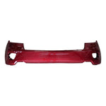 2012 Jeep Grand Cherokee Front Bumper (With Fog Light Holes, Without Head Light Washer Holes, Without Park Assist Sensor Holes) Painted Deep Cherry Red Crystal Pearl (PRP) 68078268AB-CH1000979