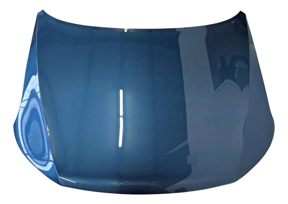 2009 Subaru Forester Hood, Without Turbo, Painted  Newport Blue Pearl (64Z)