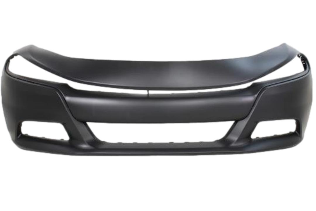 2015-2023 Dodge Charger Front Bumper Painted (WITHOUT: Hood Scoop Models)