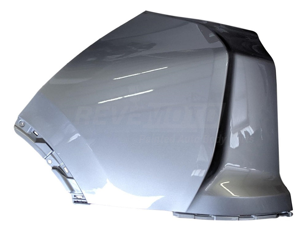 2017 Honda CR-V Driver Side Rear Bumper Cover, Upper, End Cap , Painted Lunar Silver Metallic (NH830M)