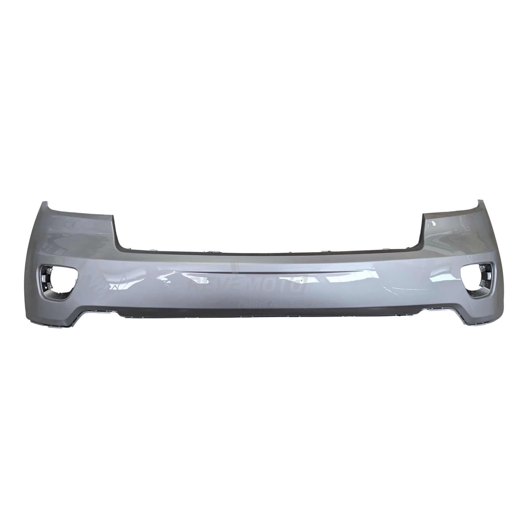2012 Jeep Grand Cherokee Front Bumper (With Fog Light Holes, Without Head Light Washer Holes, Without Park Assist Sensor Holes) Painted Bright Silver Metallic (PS2) 68078268AB-CH1000979