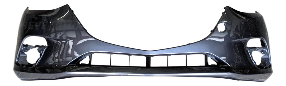 2015 Mazda Mazda 3 Front Bumper, Hatchback, Sedan, Painted Meteor Gray Mica (42A)