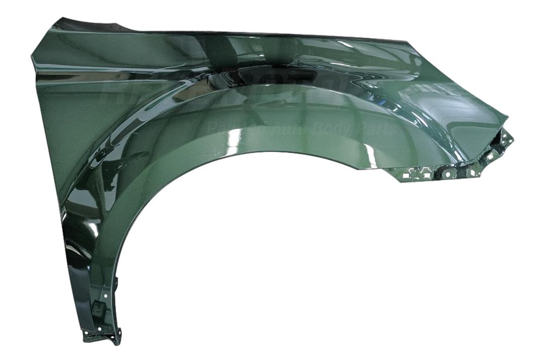 2010-2014 Subaru Outback Fender Painted_Cypress_Green_Pearl_F4T_WITH: Molding Holes_Right, Passenger-Side_57120AJ06A9P_ SU1241131
