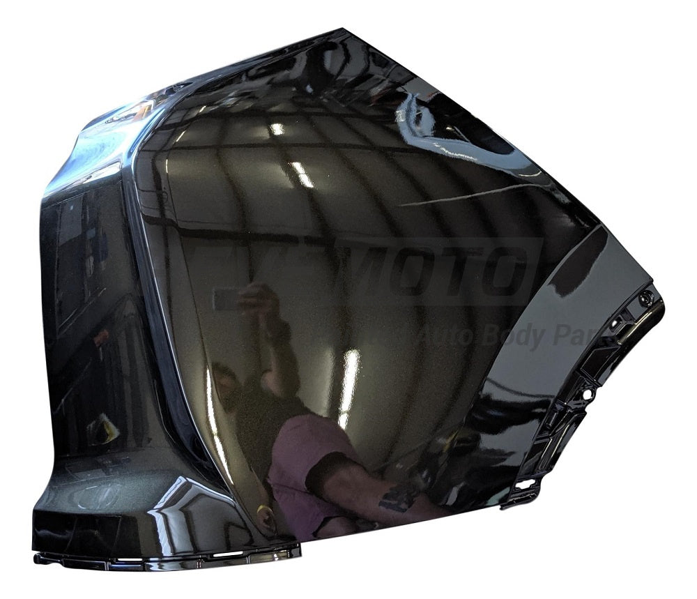 2018 Honda CR-V Passenger Side Rear Bumper Cover, Upper, End Cap, Painted Dark Olive Metallic (G546M)