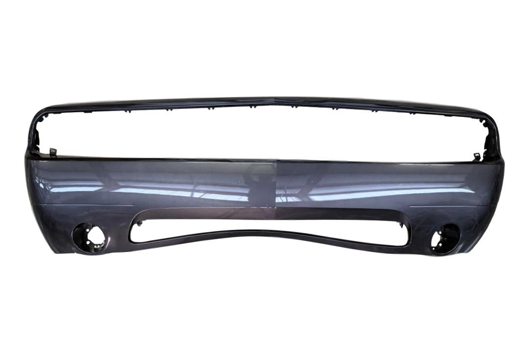 2011-2014 Dodge Challenger Front Bumper Granite Crystal Metallic (PAU) 68109836AB CH1000994