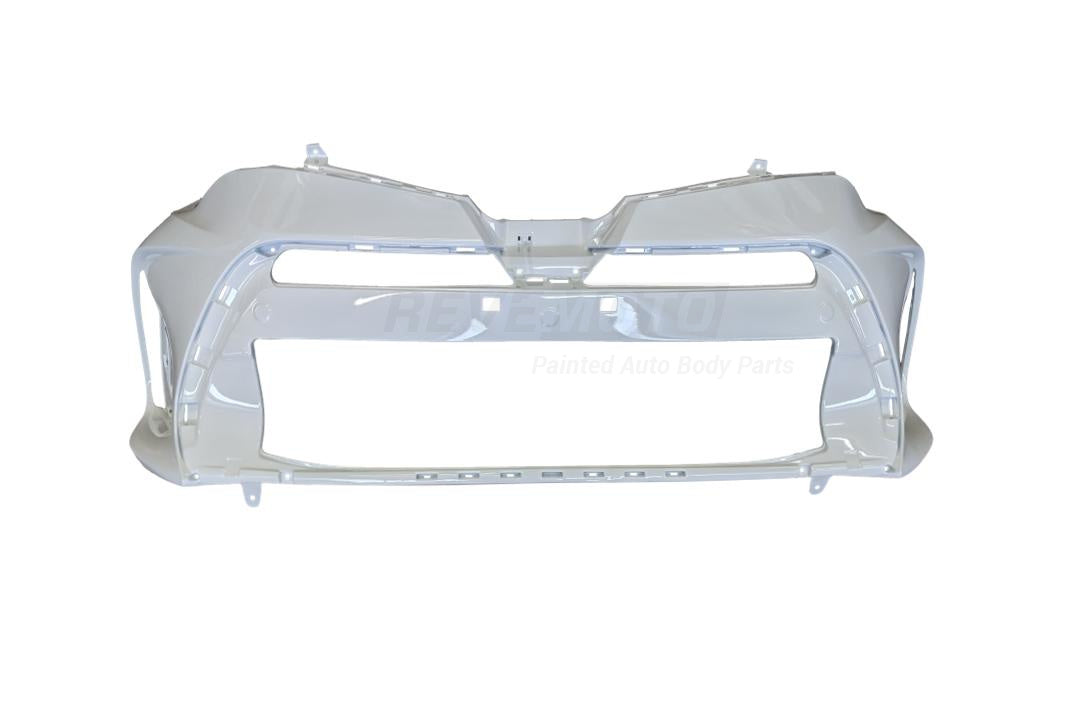 2017-2019 Toyota Corolla Front Bumper Cover Painted Super White 2 (40) WITH Sport 5211903908