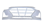  2018-2019 Hyundai Sonata Front Bumper Painted Quartz White Pearl (WW8/W8)WITHOUT Hybrid, Sport Models 86511C2AA0